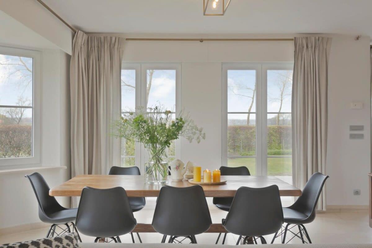 ブルージュ Huswell - Family House With A Beautiful View In Dammeヴィラ エクステリア 写真