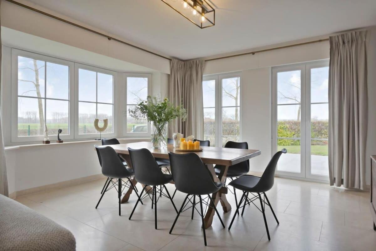 ブルージュ Huswell - Family House With A Beautiful View In Dammeヴィラ エクステリア 写真